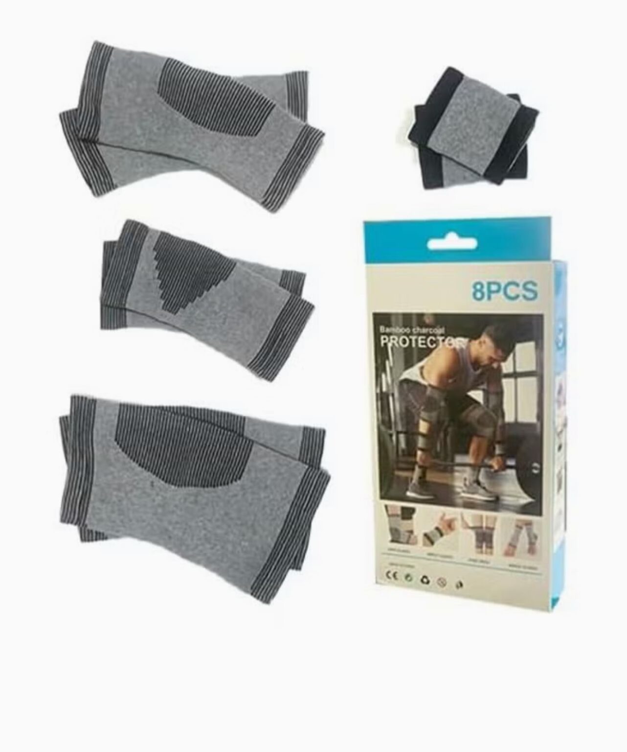 PROTECTORES DE COMPRESION DE SOPORTE 8 P