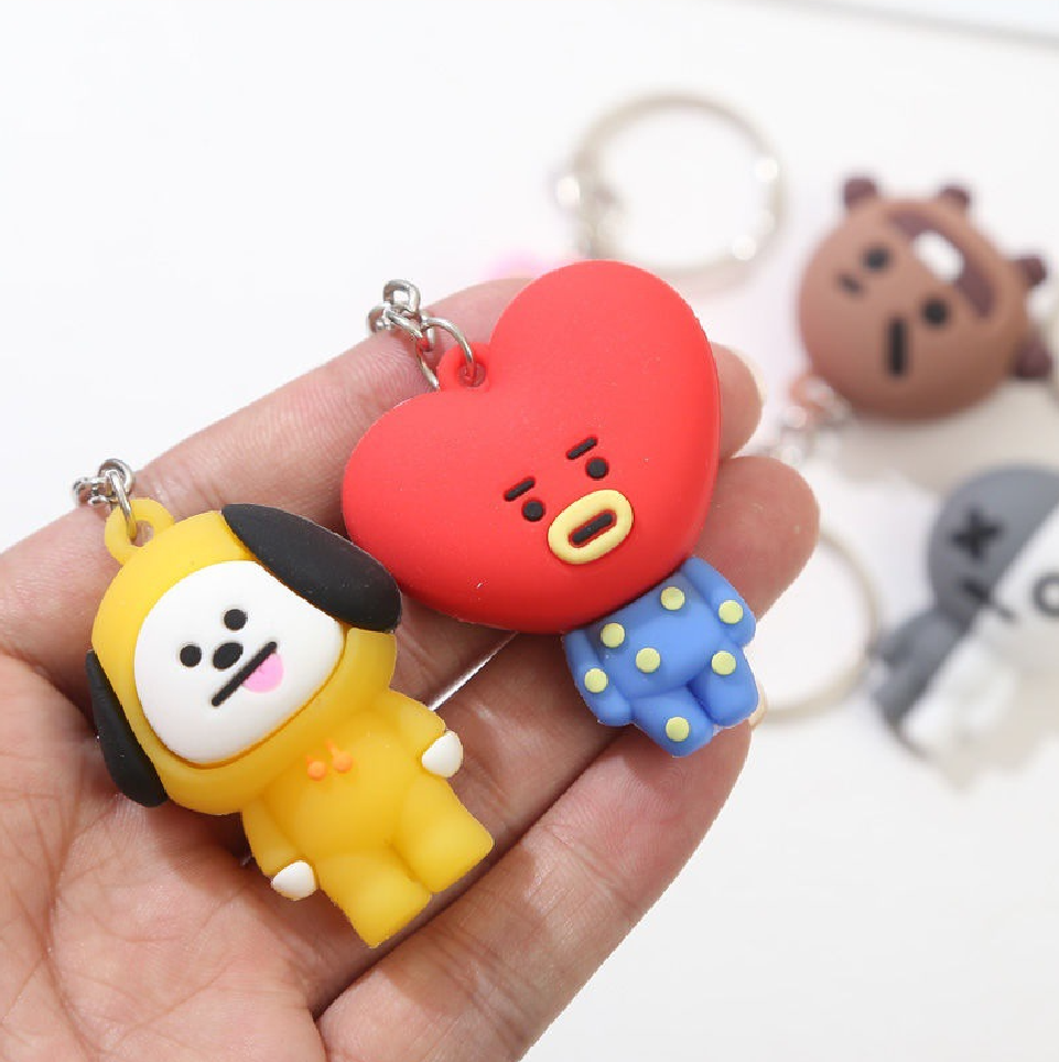 PACK DE 8 LLAVEROS BTS!!!
