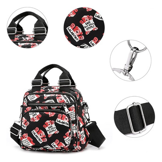 MOCHILA MORRAL CONVERTIBLE OSITO