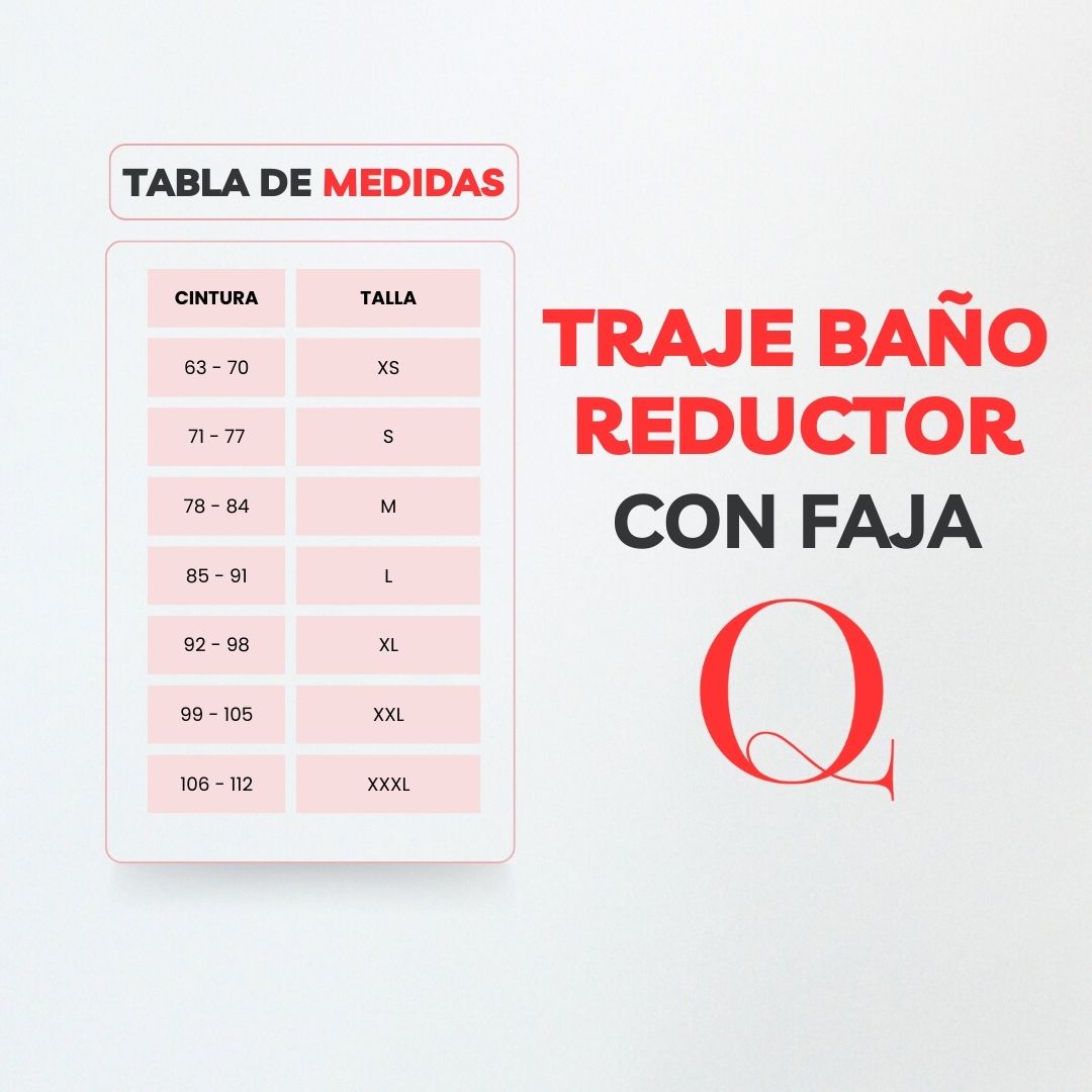 TRAJE DE BAÑO CON FAJA RBT4500