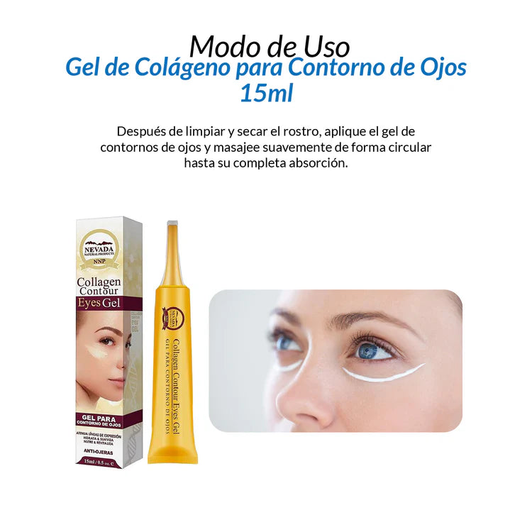 Gel de Colageno para Contorno de Ojos