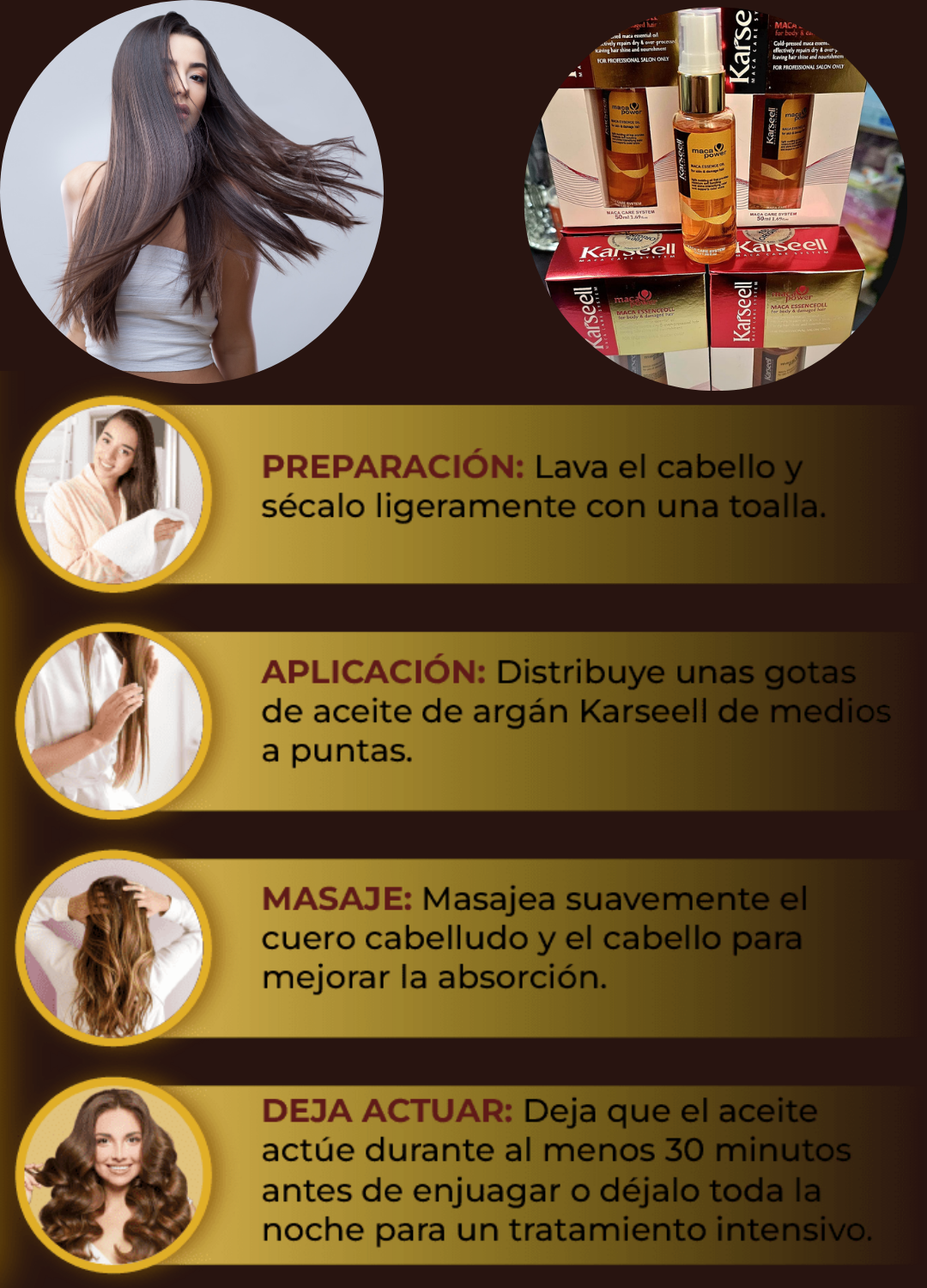 Aceite de argán Karsell