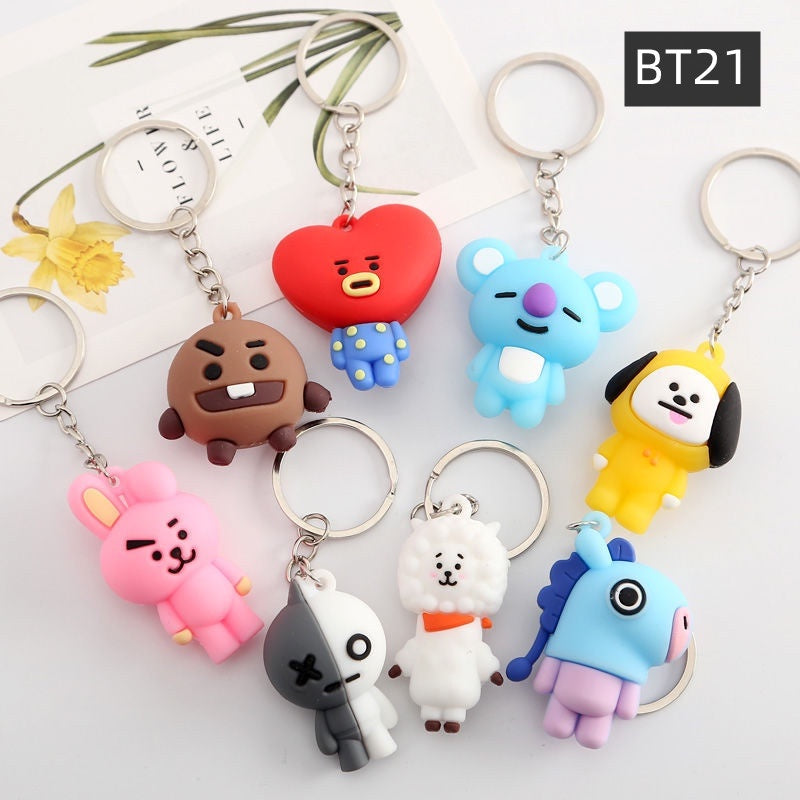 PACK DE 8 LLAVEROS BTS!!!