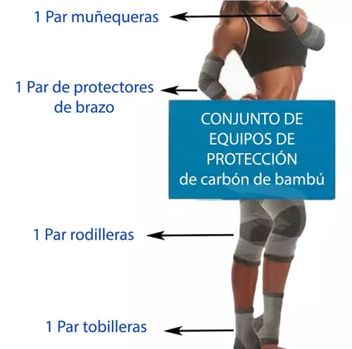 PROTECTORES DE COMPRESION DE SOPORTE 8 P